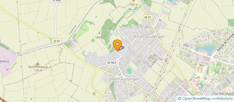 localisation de l'entreprise AYCLAEW  OBERHAUSBERGEN