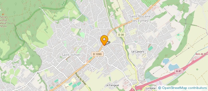 localisation de l'entreprise AYCLIIN à SAINT-ISMIER