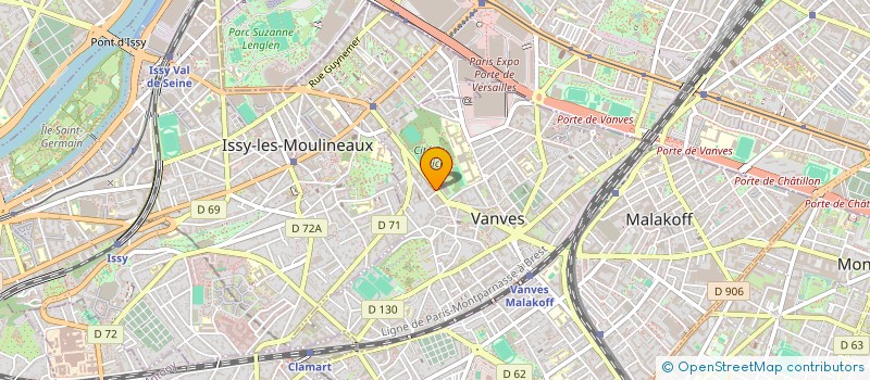 localisation de l'entreprise AYCONSEIL  VANVES