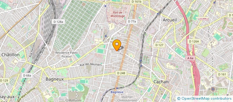 localisation de l'entreprise AYDAN'S INVEST à BAGNEUX