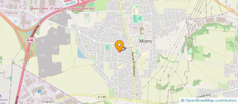 localisation de l'entreprise AYDAT 1998  MIONS