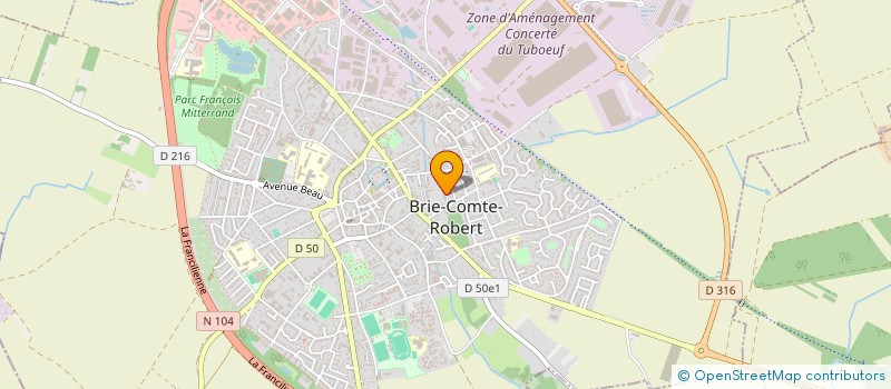 localisation de l'entreprise AYDEN  BRIE-COMTE-ROBERT