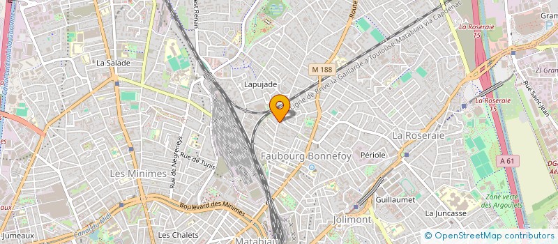 localisation de l'entreprise AYDEN  TOULOUSE