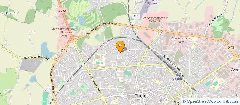 localisation de l'entreprise AYDENN à CHOLET
