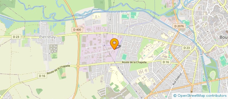 localisation de l'entreprise AYDER  BOURGES