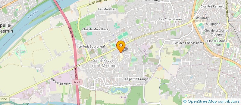 localisation de l'entreprise AYDES BANNIER  SAINT-PRYVE-SAINT-MESMIN