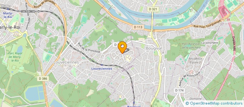 localisation de l'entreprise AYDIMM  LOUVECIENNES