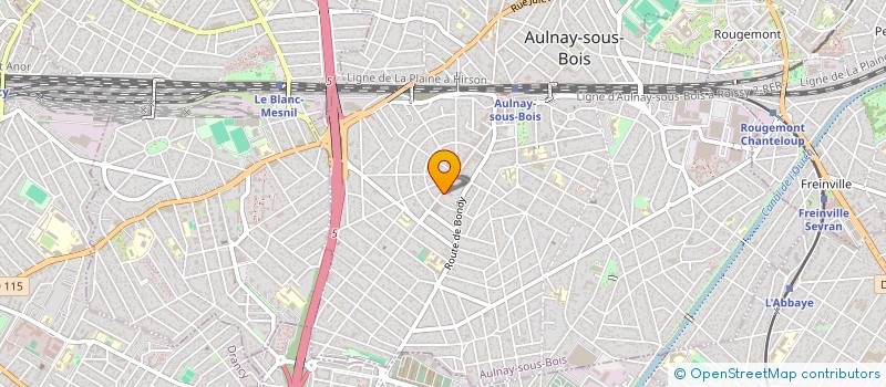 localisation de l'entreprise AYDIN à AULNAY-SOUS-BOIS