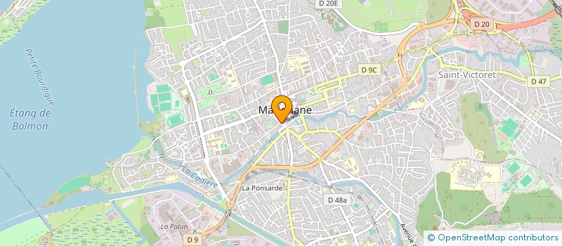 localisation de l'entreprise AYDIN à MARIGNANE