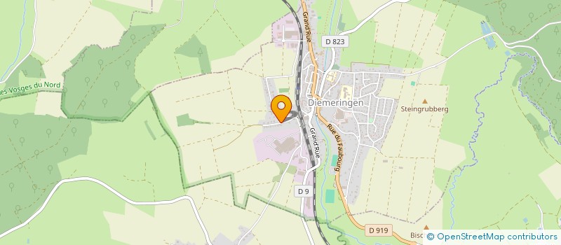 localisation de l'entreprise AYDIN  DIEMERINGEN