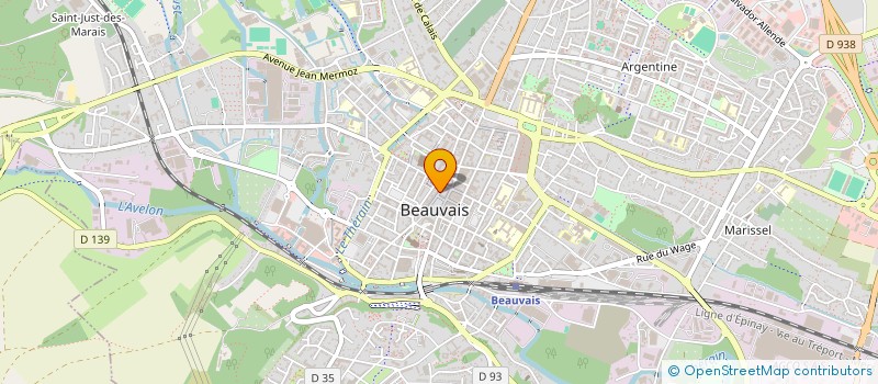 localisation de l'entreprise AYDIN  BEAUVAIS