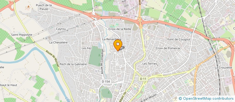 localisation de l'entreprise AYDINER CONSTRUCTION  BEZIERS