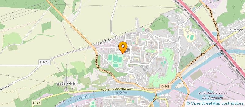 localisation de l'entreprise AYDINVEST EGREVILLE  MONTEREAU-FAULT-YONNE