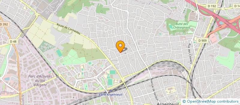 localisation de l'entreprise AYDRIVE  ARGENTEUIL