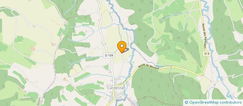 localisation de l'entreprise AYE NA FARAFINA  CARDESSE