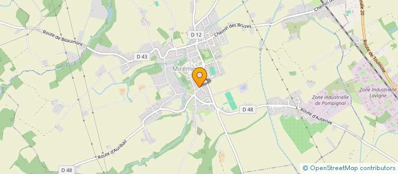 localisation de l'entreprise AYEDADA (UNE MEILLEURE VIE)  MIREMONT