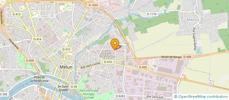 localisation de l'entreprise AYELA BIOLOGIE PLUS  CHAMPS-SUR-MARNE