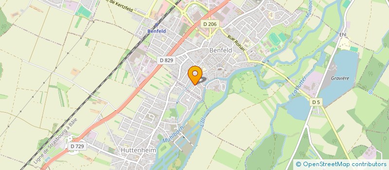 localisation de l'entreprise AYER INNOVATION à BENFELD