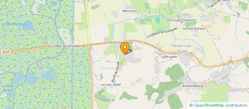 localisation de l'entreprise AYERLAND  BRUCOURT