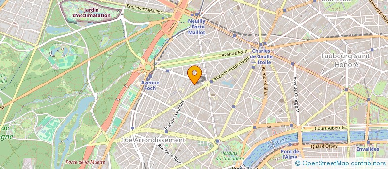 localisation de l'entreprise AYERS à PARIS
