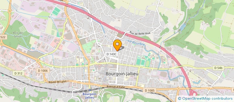 localisation de l'entreprise AYERS PRO à BOURGOIN-JALLIEU