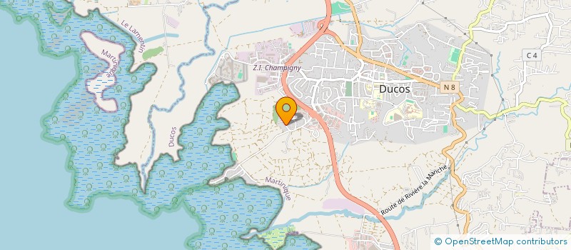 localisation de l'entreprise AYET-BOISNOIR à DUCOS