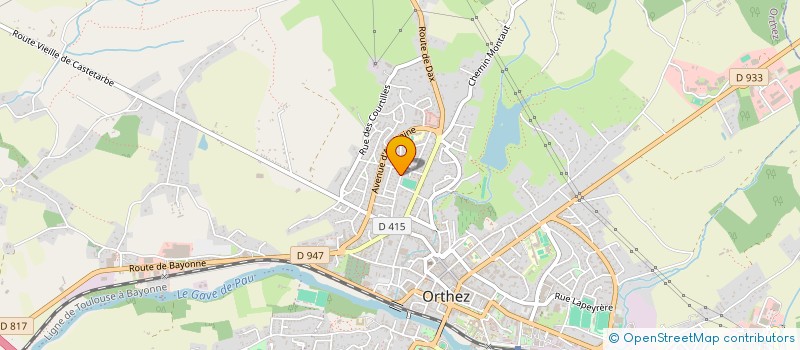 localisation de l'entreprise AYGO IMMO  ORTHEZ