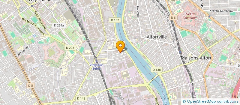 localisation de l'entreprise AYIBO MUSIC DANCE  VITRY-SUR-SEINE