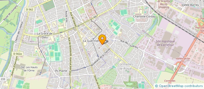 localisation de l'entreprise AYIWAKOU à CAEN
