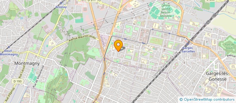 localisation de l'entreprise AYIZAN à SARCELLES