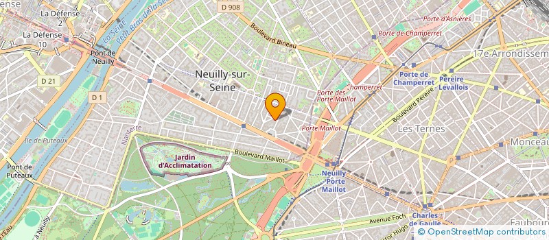 localisation de l'entreprise AYJEJ INVEST à NEUILLY-SUR-SEINE
