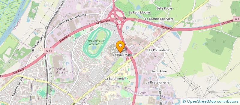 localisation de l'entreprise AYK CONSTRUCTION  ECOUFLANT