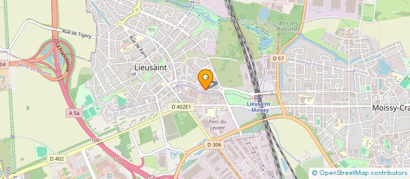 localisation de l'entreprise AYKA DAY  LIEUSAINT