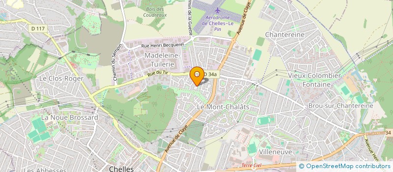 localisation de l'entreprise AYKA TAXI 786  CHELLES