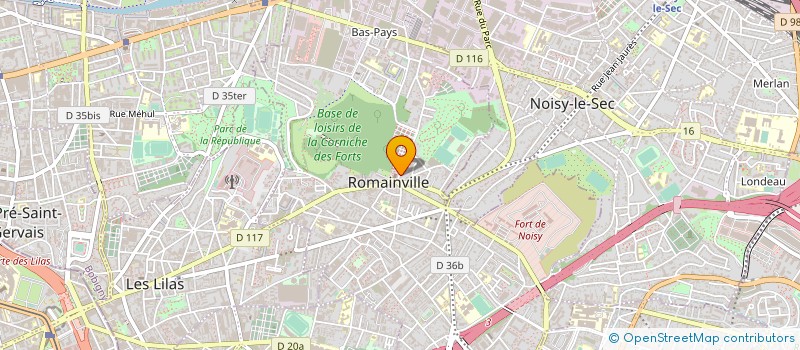 localisation de l'entreprise AYKAL à ROMAINVILLE