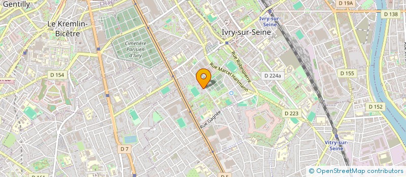 localisation de l'entreprise AYKEL  IVRY-SUR-SEINE