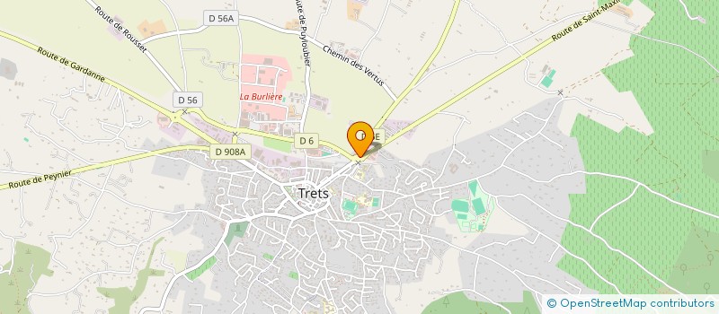 localisation de l'entreprise AYKI à TRETS