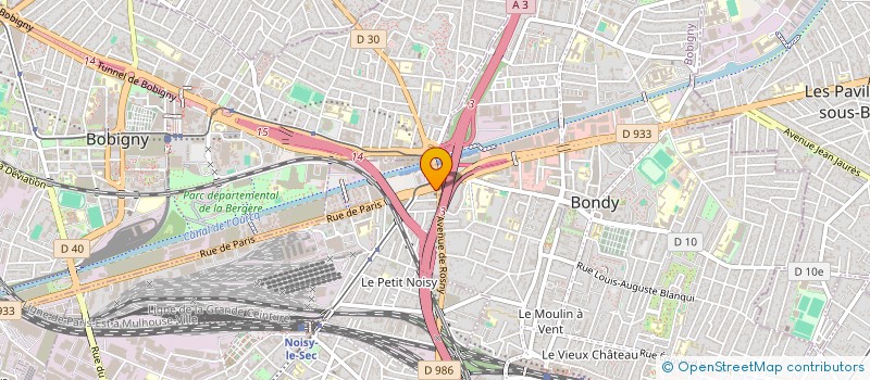 localisation de l'entreprise AYLA à NOISY-LE-SEC