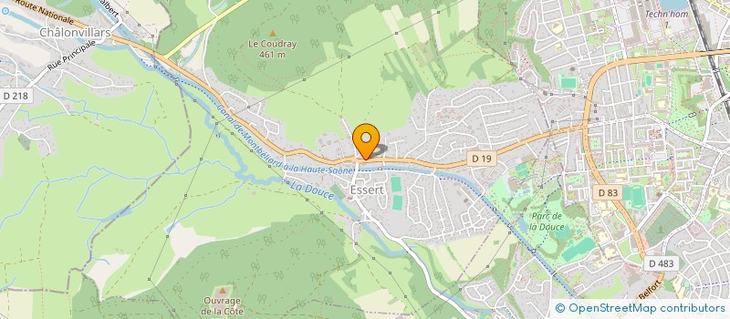 localisation de l'entreprise AYLA-BAT EURL à ESSERT