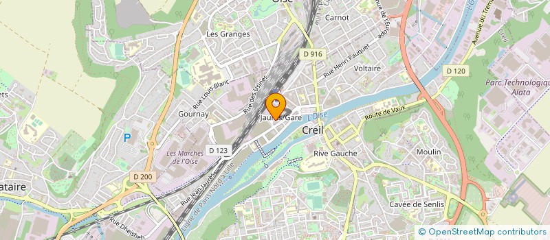 localisation de l'entreprise AYLA STUDIO  CREIL