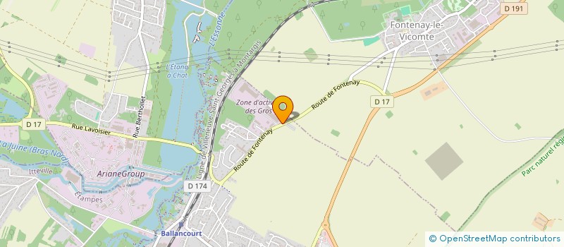 localisation de l'entreprise AYLAB FRANCE  BALLANCOURT-SUR-ESSONNE