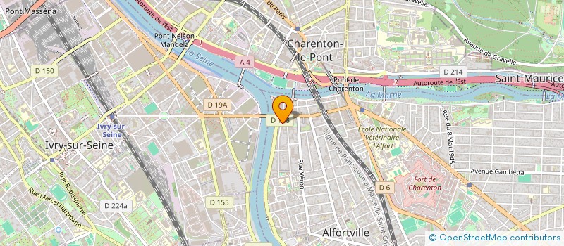 localisation de l'entreprise AYLAN TRANSPORTS à ALFORTVILLE