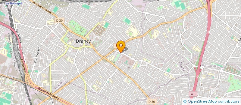 localisation de l'entreprise AYLAN TRAVAUX à DRANCY