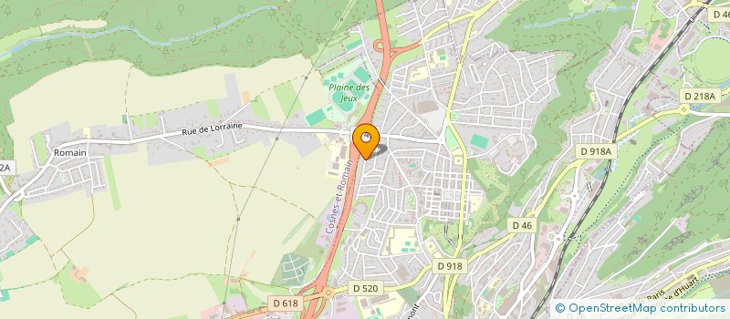 localisation de l'entreprise AYLANALI à LONGWY