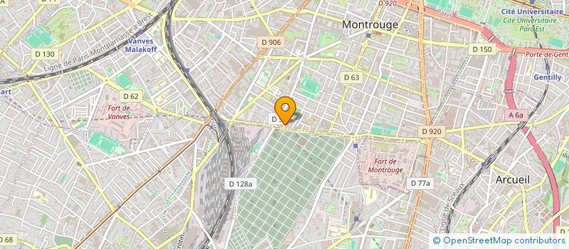 localisation de l'entreprise AYLARIDE  MONTROUGE