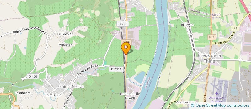 localisation de l'entreprise AYLAS  SAINT-DESIRAT