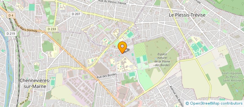 localisation de l'entreprise AYLE. à SAINT-MAUR-DES-FOSSES