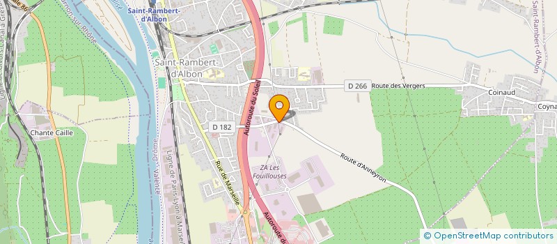 localisation de l'entreprise AYLIN  SAINT-RAMBERT-D'ALBON