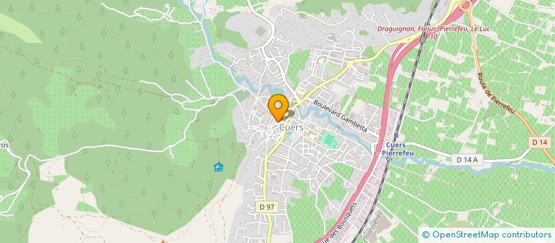 localisation de l'entreprise AYLIN  CUERS