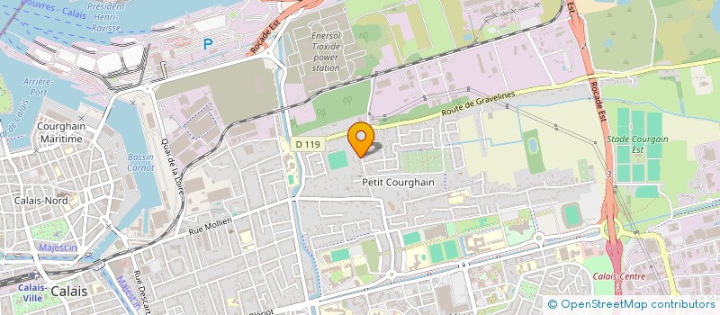 localisation de l'entreprise AYLIN  CALAIS